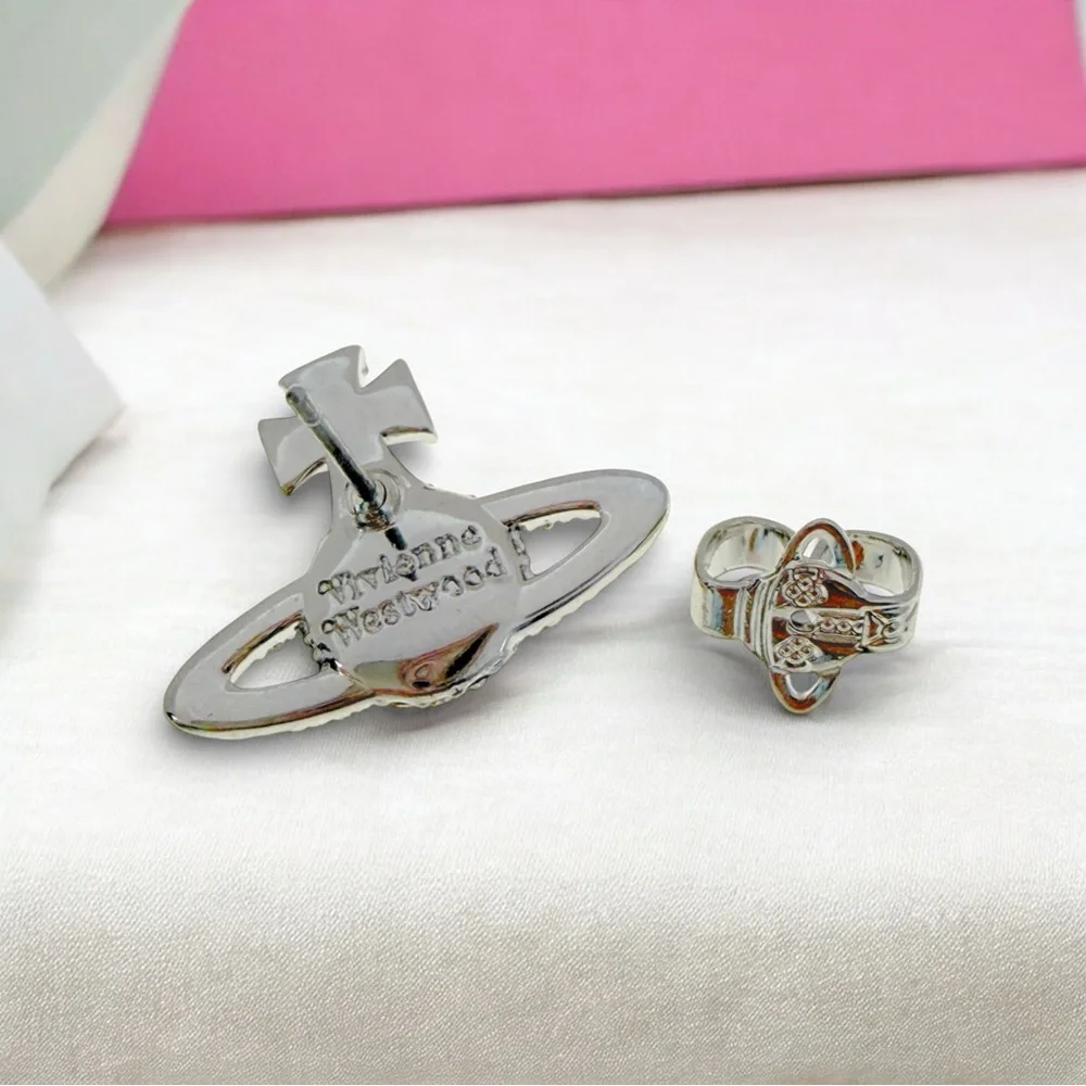 Vivienne Westwood Silver Earrings - Picture 5 of 6